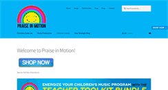 Desktop Screenshot of praiseinmotion.net