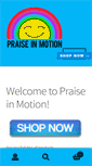 Mobile Screenshot of praiseinmotion.net